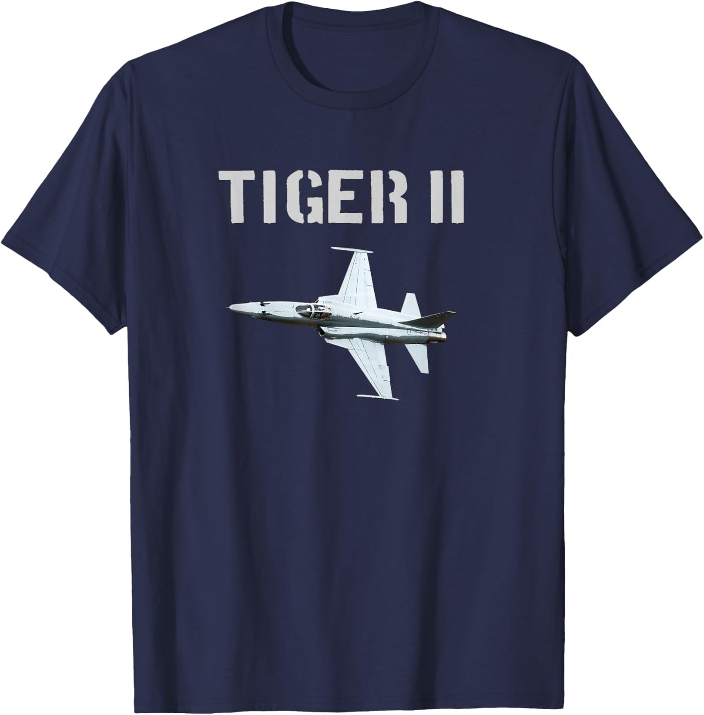 F-5 Tiger II Jet Fighter Plane USA T Shirt Gift T-Shirt - T-Shirt | Navy