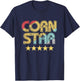Corn Star Shirt | Team Cornhole T-Shirt - T-Shirt | Navy