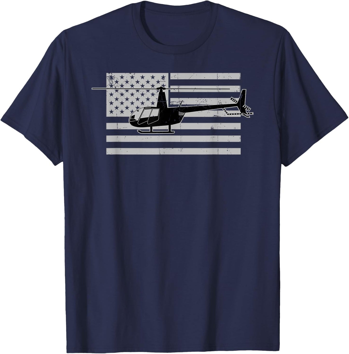Helicopter Pilot Helicopter Aviation Helicopter T-Shirt - T-Shirt | Navy