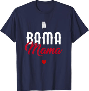 Bama Mama - Alabama Mom T-Shirt - T-Shirt | Navy