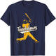 Funny Sarcastic Touchdown Baseball Football Sports Gift T-Shirt - T-Shirt | Navy