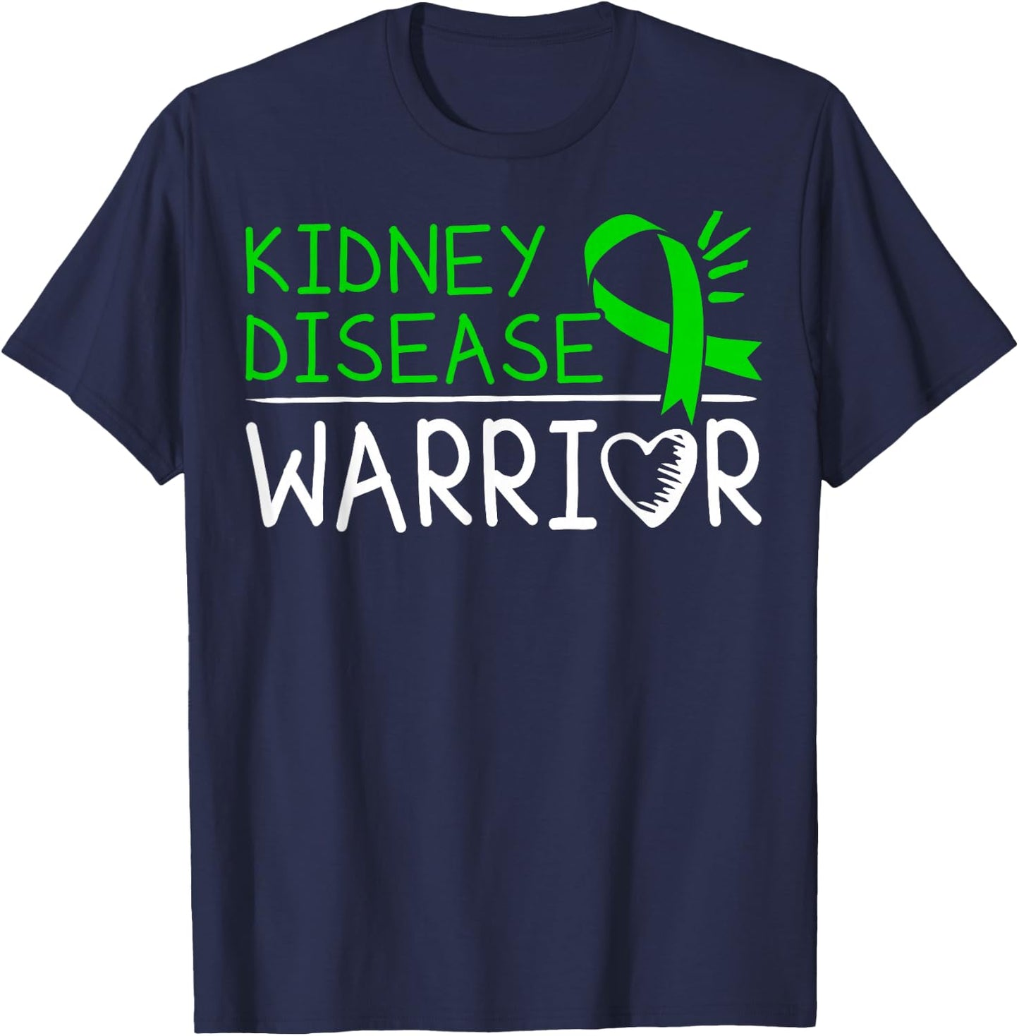 CKD - Kidney Disease Awareness T Shirt T-Shirt - T-Shirt | Navy