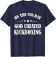 Funny Kickboxing Gift Bible Martial Arts Kick Boxing Quote T-Shirt - T-Shirt | Navy
