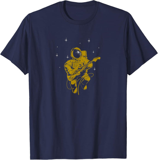 Space Drifter | Astronaut Adventure Design T-Shirt - T-Shirt | Navy