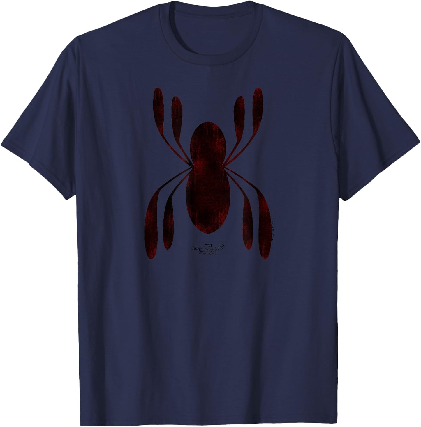 Marvel Spider-Man Homecoming Homemade Logo Graphic T-Shirt - T-Shirt | Navy