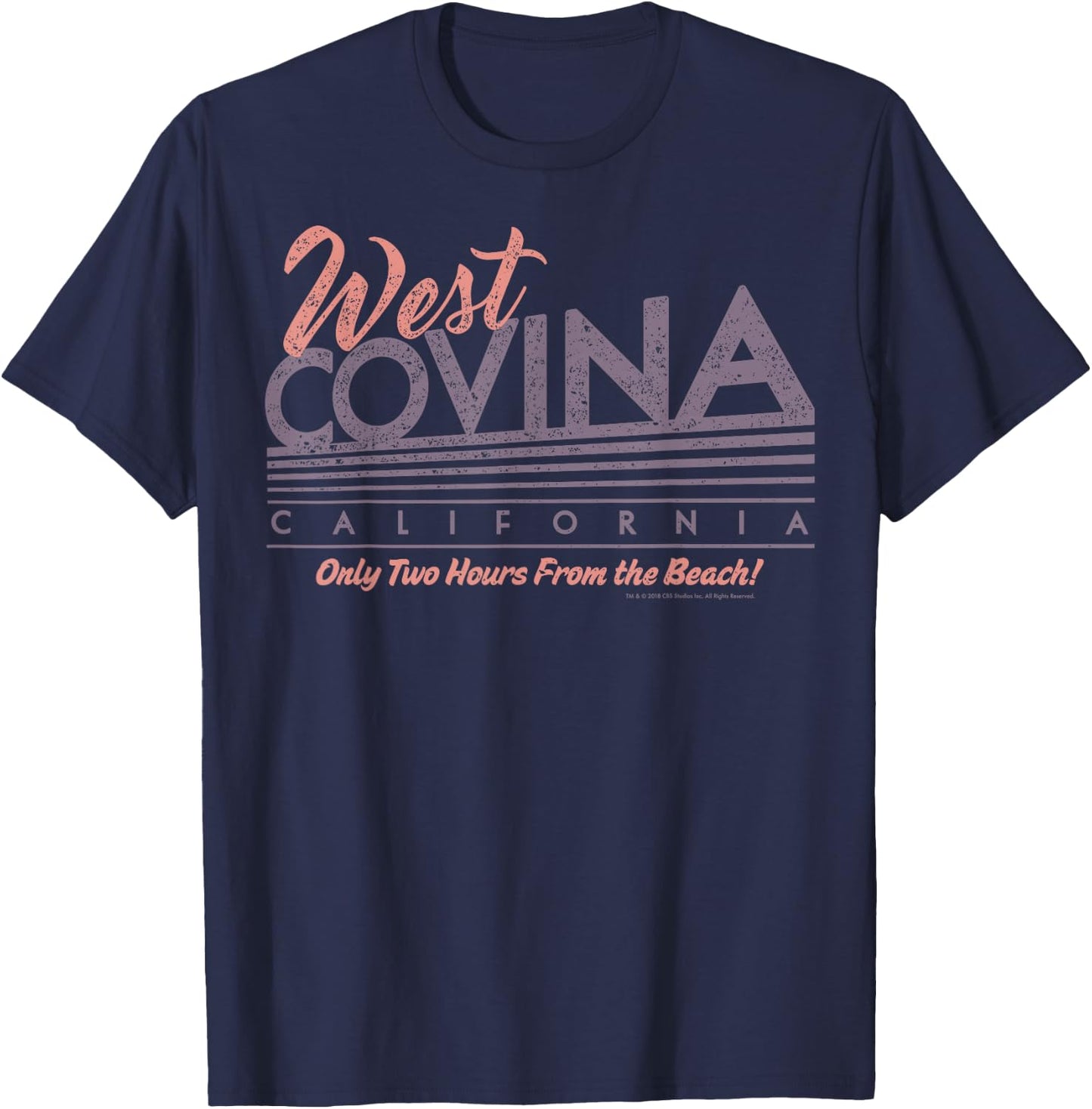 Crazy Ex-Girlfriend West Covina California T-Shirt - T-Shirt | Navy