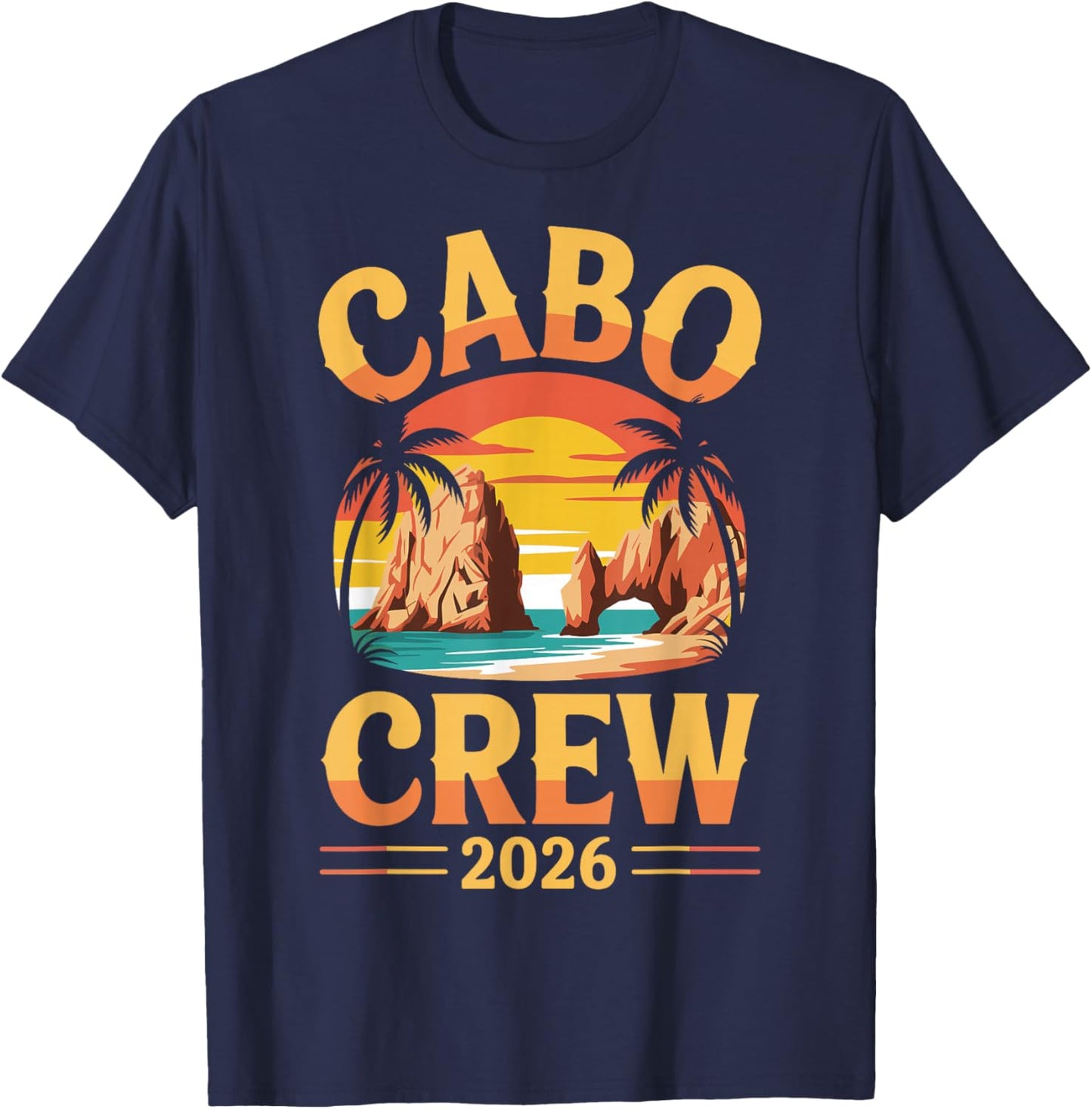 Cabo Crew 2026 T-Shirt - T-Shirt | Navy