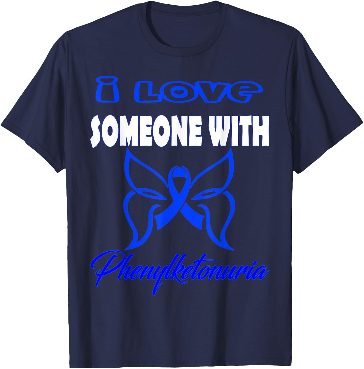 Pku awareness T-Shirt - T-Shirt | Navy