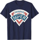 Vintage Super Service (distressed shirts women & men) T-Shirt - T-Shirt | Navy