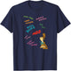 Dr. Seuss Mr. Brown Sounds T-Shirt - T-Shirt | Navy