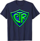 CTR - Choose The Right LDS Mormon - Green/Blue T-Shirt - T-Shirt | Navy
