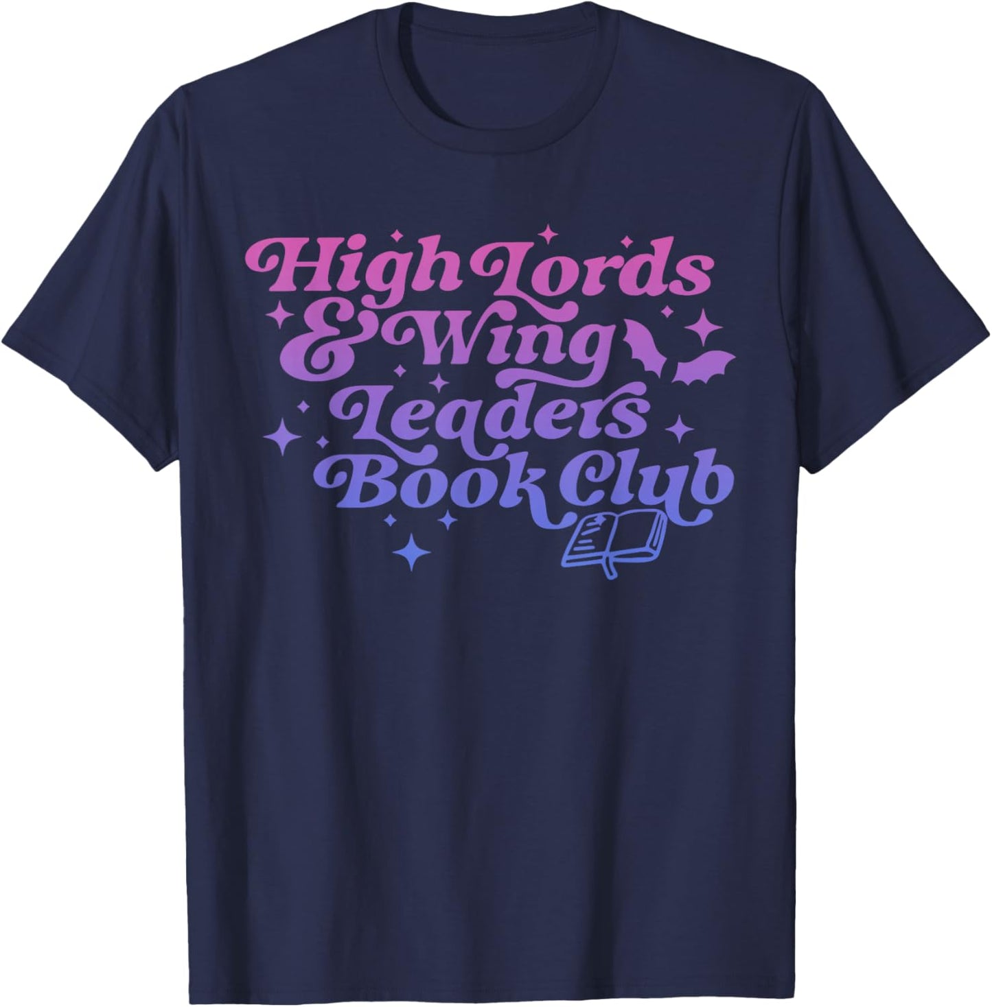 High Lords, Wing Leaders, Book Club T-Shirt - T-Shirt | Navy