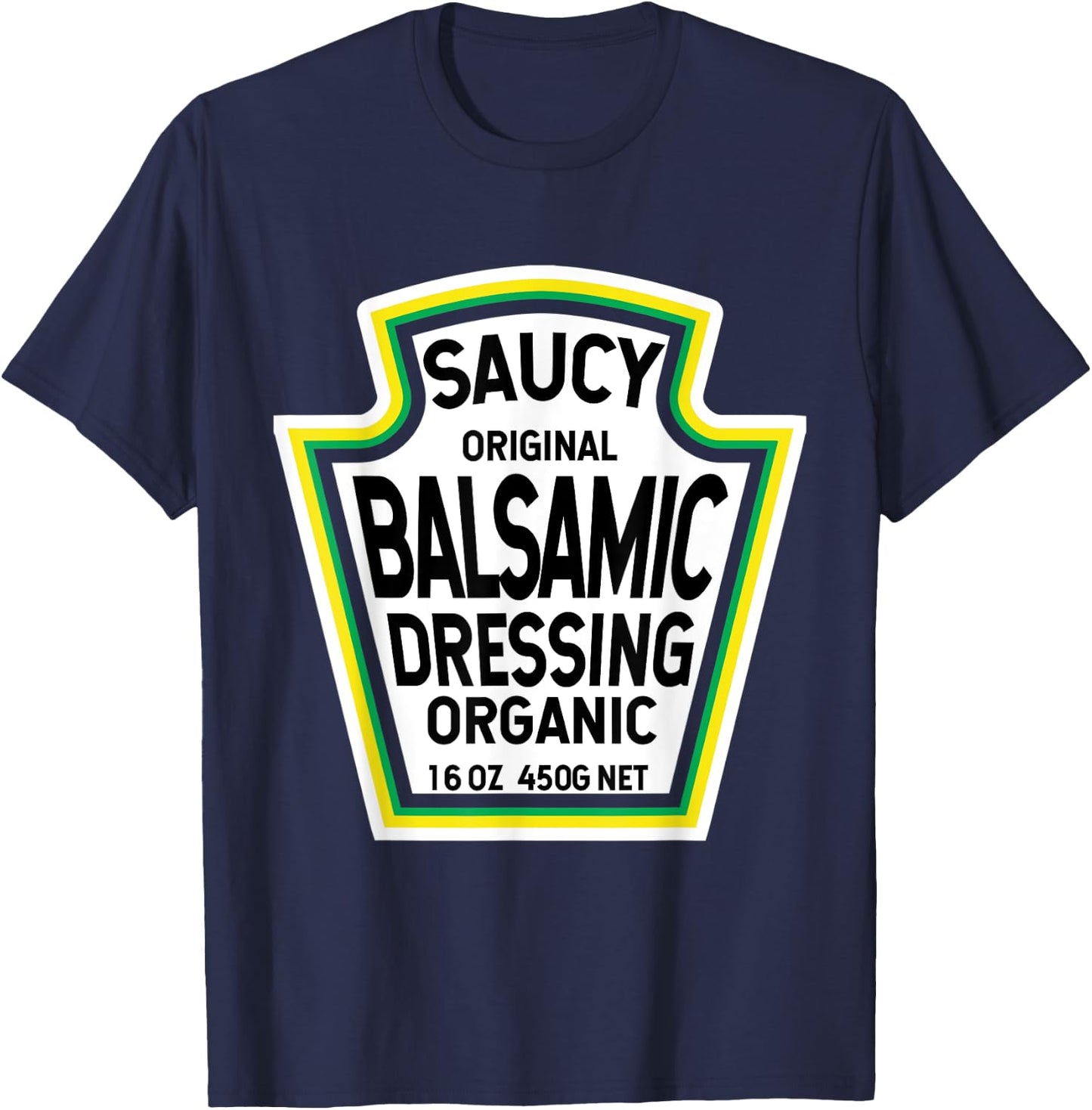 Balsamic Dressing Salad Easy Halloween Costume Matching T-Shirt - T-Shirt | Navy