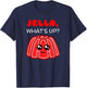 Jello What's Up - Cute Gelatine Pun T-Shirt - T-Shirt | Navy