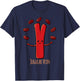 Funny Anatomy Jugular Vein Nurse Doctor Medical Student T-Shirt - T-Shirt | Navy