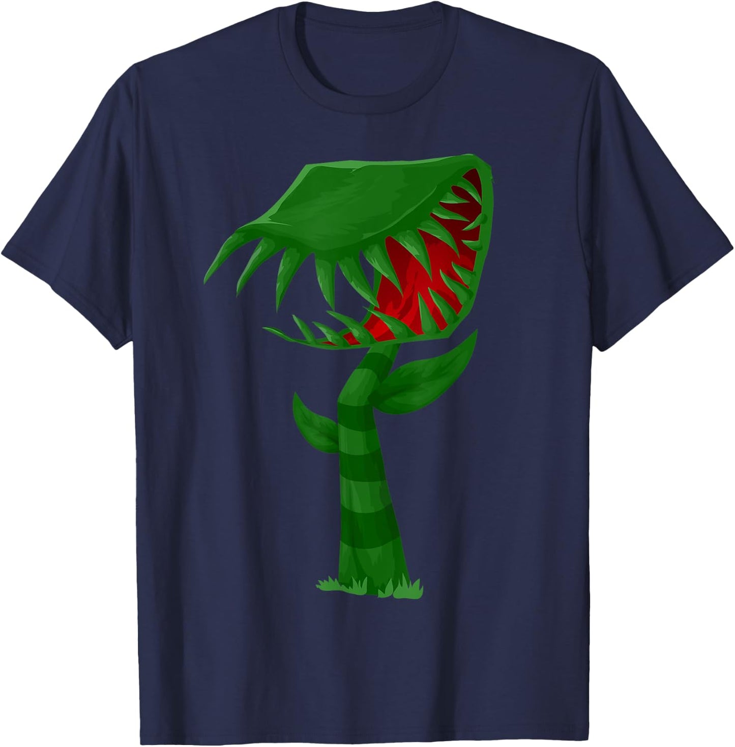 Venus Flytrap Fly Trap Costume Adult Kids T-Shirt - T-Shirt | Navy