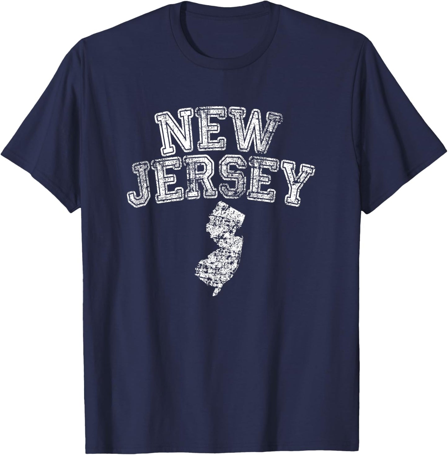 State of New Jersey NJ T Shirt - Home Pride - Hometown T-Shirt - T-Shirt | Navy