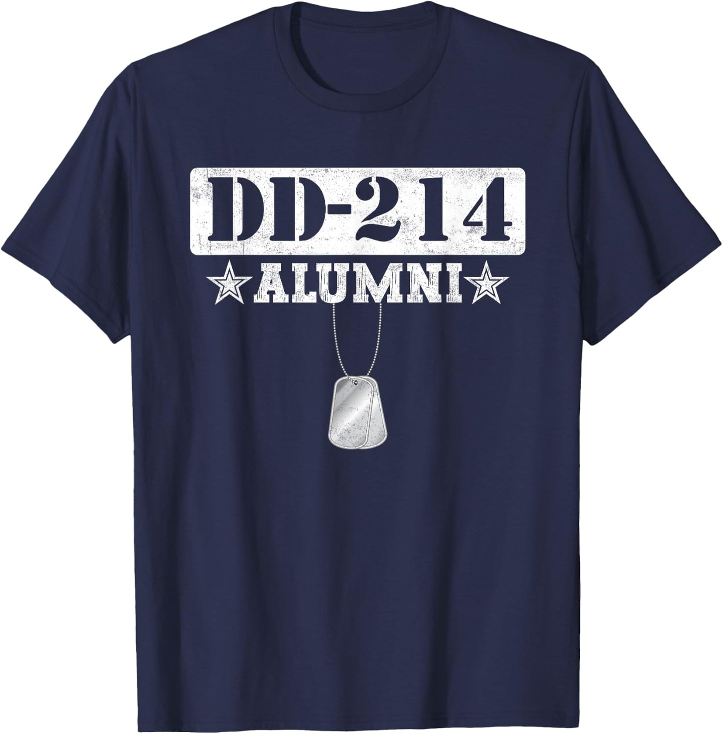 DD-214 Alumni Veterans Patriotic US American Army T-Shirt - T-Shirt | Navy