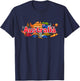 Australia Down Under Culture Australian Flag Map Gift T-Shirt - T-Shirt | Navy