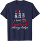 Women's Red Lipstick T-Shirt - T-Shirt | Navy