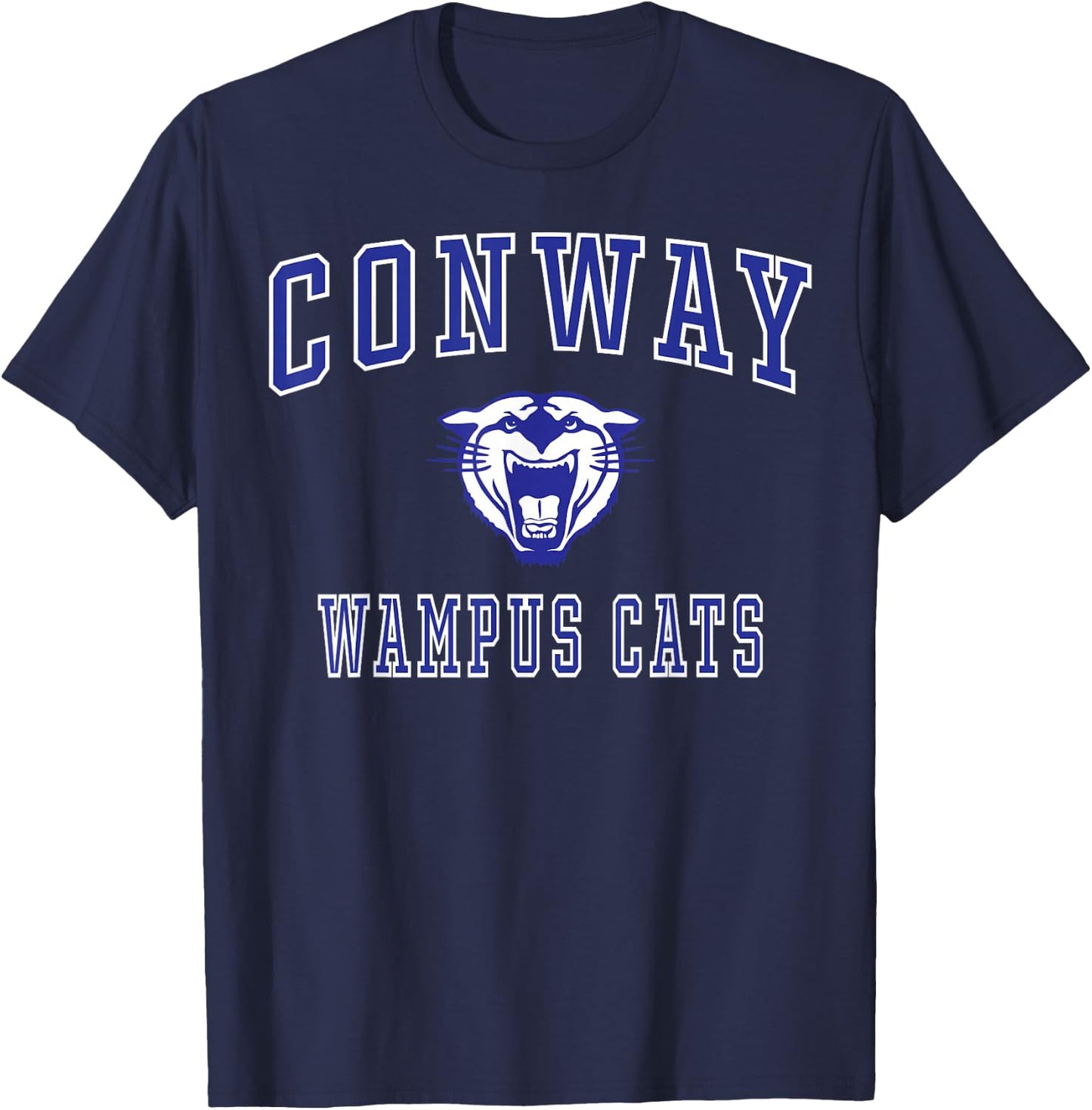 Conway High School Wampus Cats C1 T-Shirt - T-Shirt | Navy