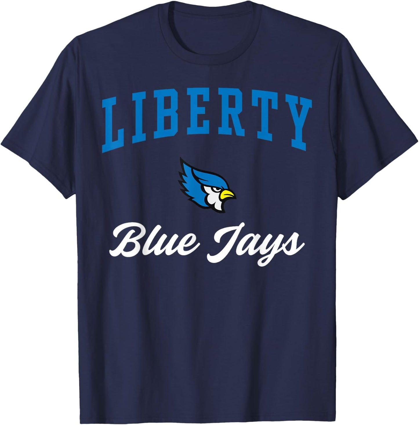 Liberty High School Blue Jays T-Shirt - T-Shirt | Navy