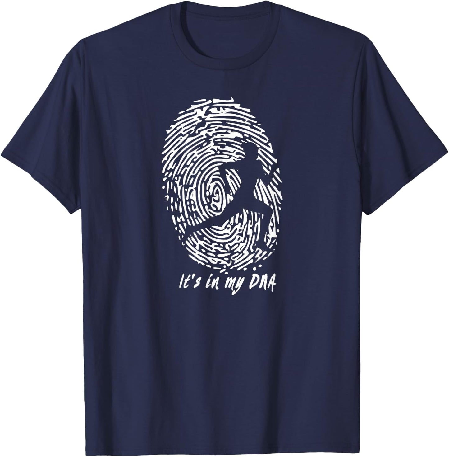 Running - It's in my DNA - Runners & Joggers T-Shirt - T-Shirt | Navy