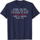 Roses Are Red Violets Are Blue Funny Crime Show True Crime T-Shirt - T-Shirt | Navy