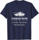 Tanker , Tanker Mom The Few The Proud The Emotional T-Shirt - T-Shirt | Navy