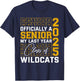 Dallastown Area Wildcats Officially a Senior Class of 2025 T-Shirt - T-Shirt | Navy