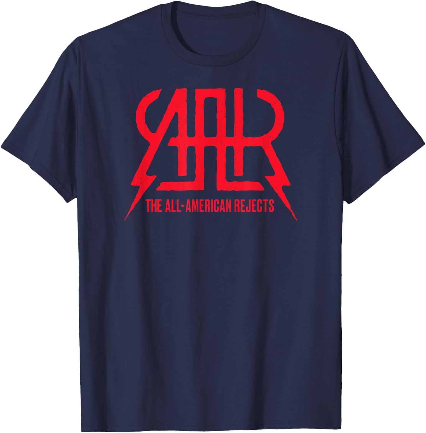 All American Rejects - Logo - Official Merchandise Small T-Shirt - T-Shirt | Navy