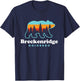 Breckenridge Colorado Bear Mountains Trees T-Shirt - T-Shirt | Navy