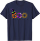 Halloween Trick Treat Boo T-Shirt - T-Shirt | Navy