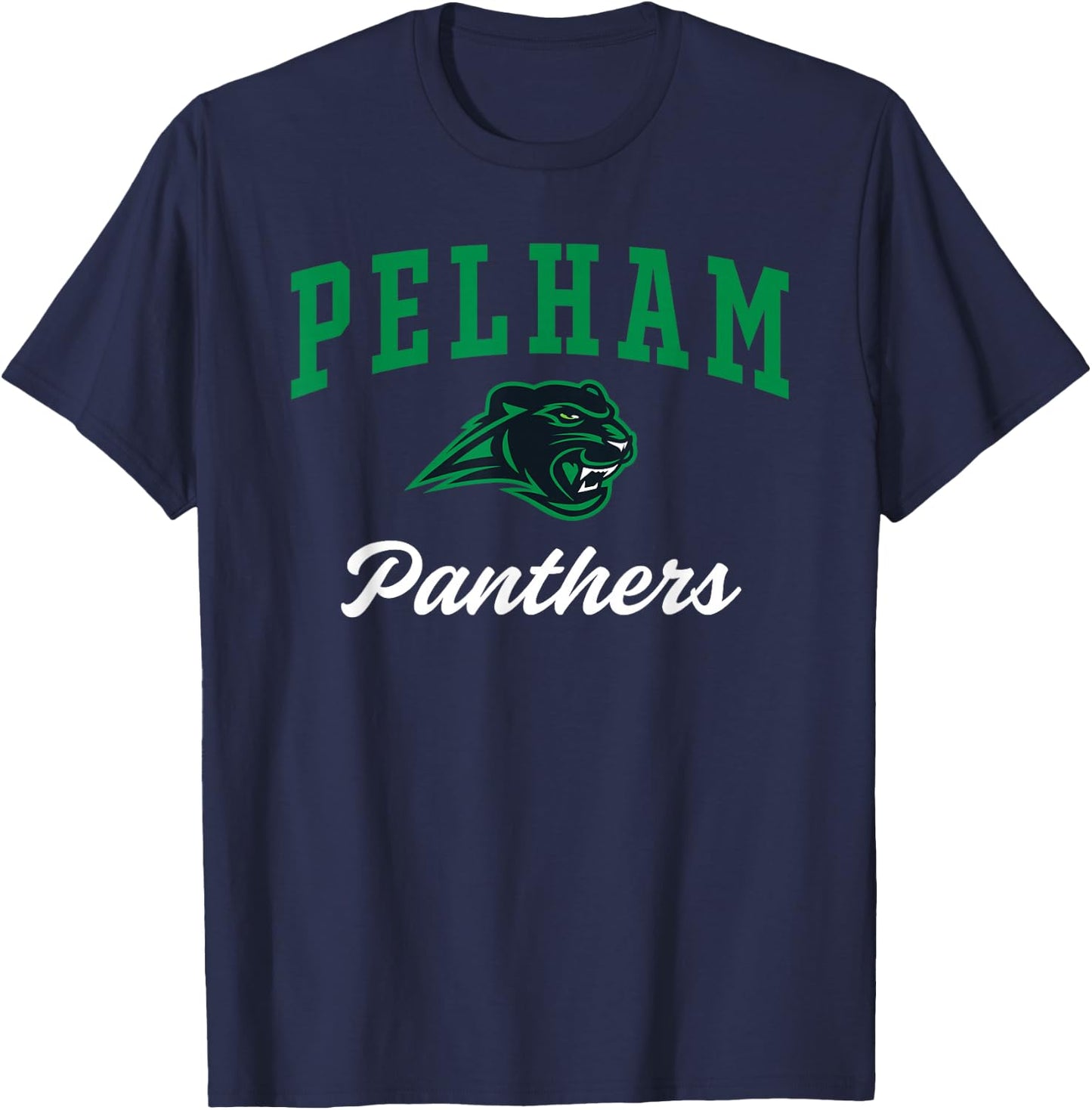 Pelham High School Panthers C3 T-Shirt - T-Shirt | Navy