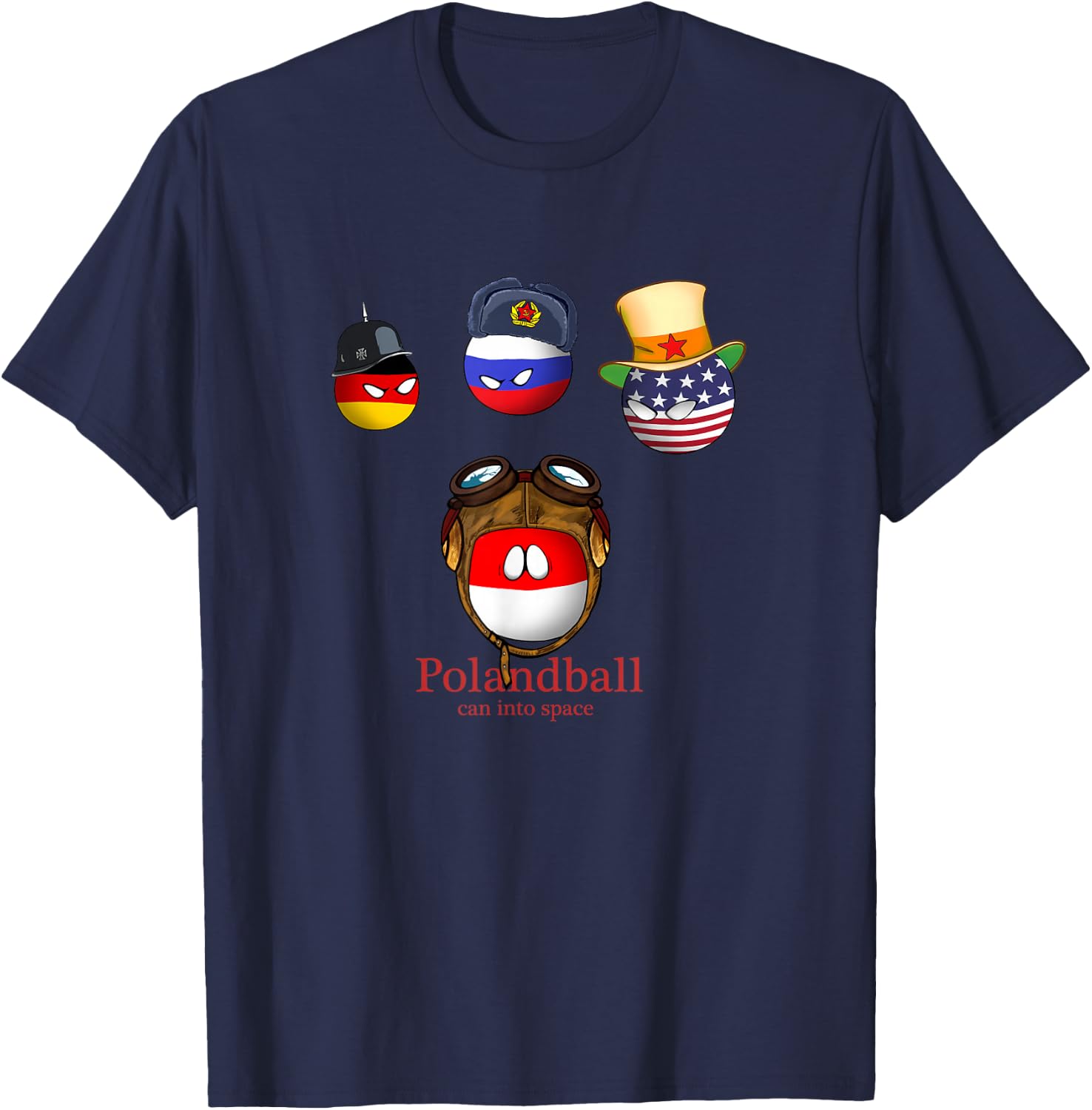 Coutnryballs T-Shirt - T-Shirt | Navy