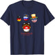 Coutnryballs T-Shirt - T-Shirt | Navy