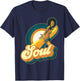 70s Funk Afro Disco Soul T-Shirt - T-Shirt | Navy