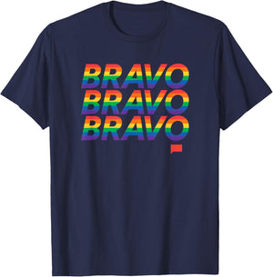 Bravo Pride Officially Licensed T-Shirt - T-Shirt | Navy