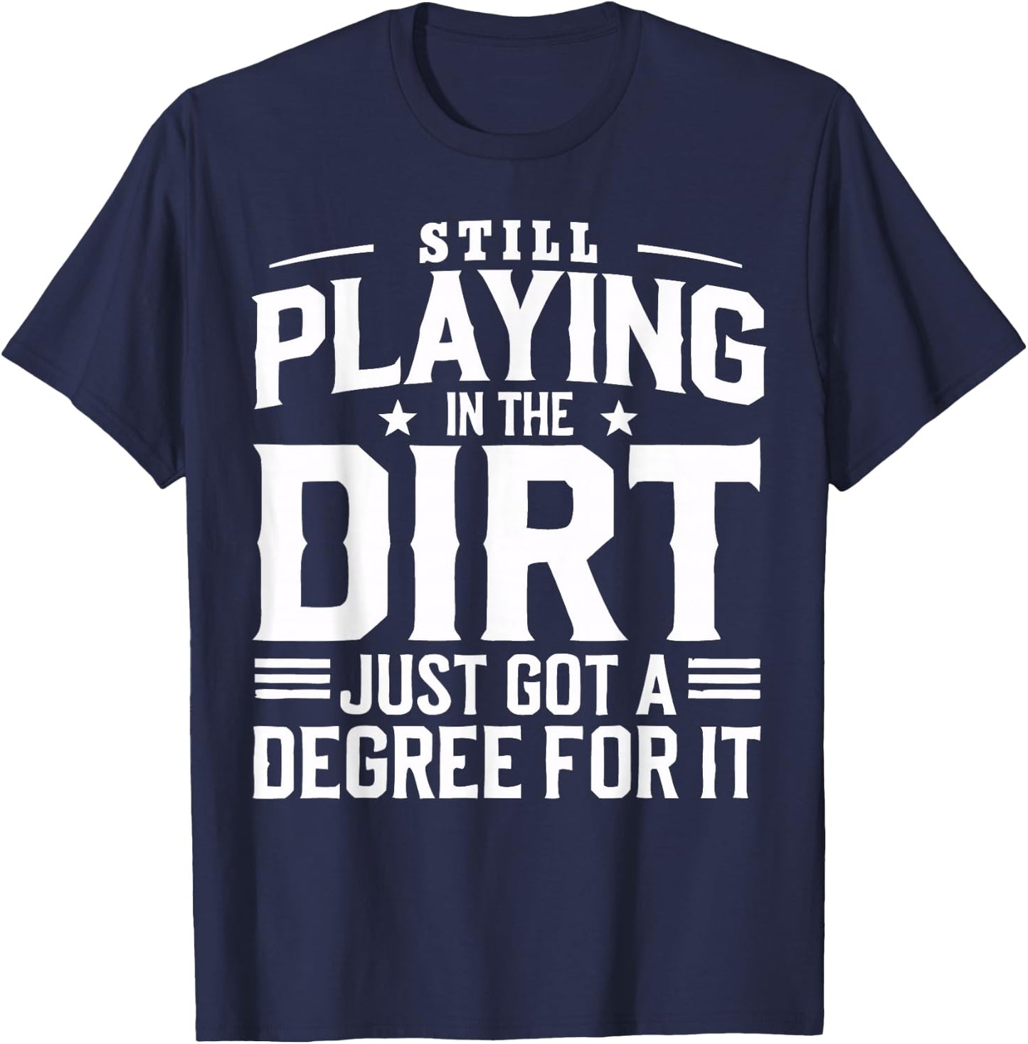 Soil Science Graduation Soil Science Degree Soil Scientist T-Shirt - T-Shirt | Navy