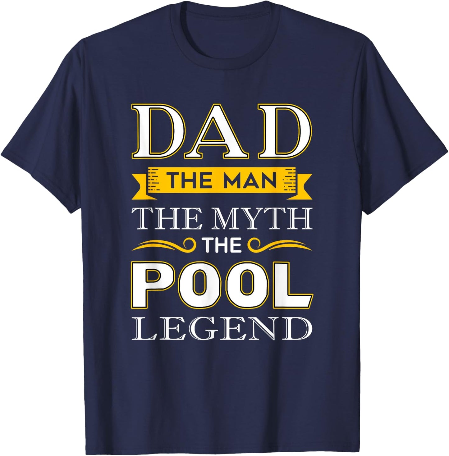 Pool Shark Dad Gifts for Billiards Dads T-Shirt - T-Shirt | Navy