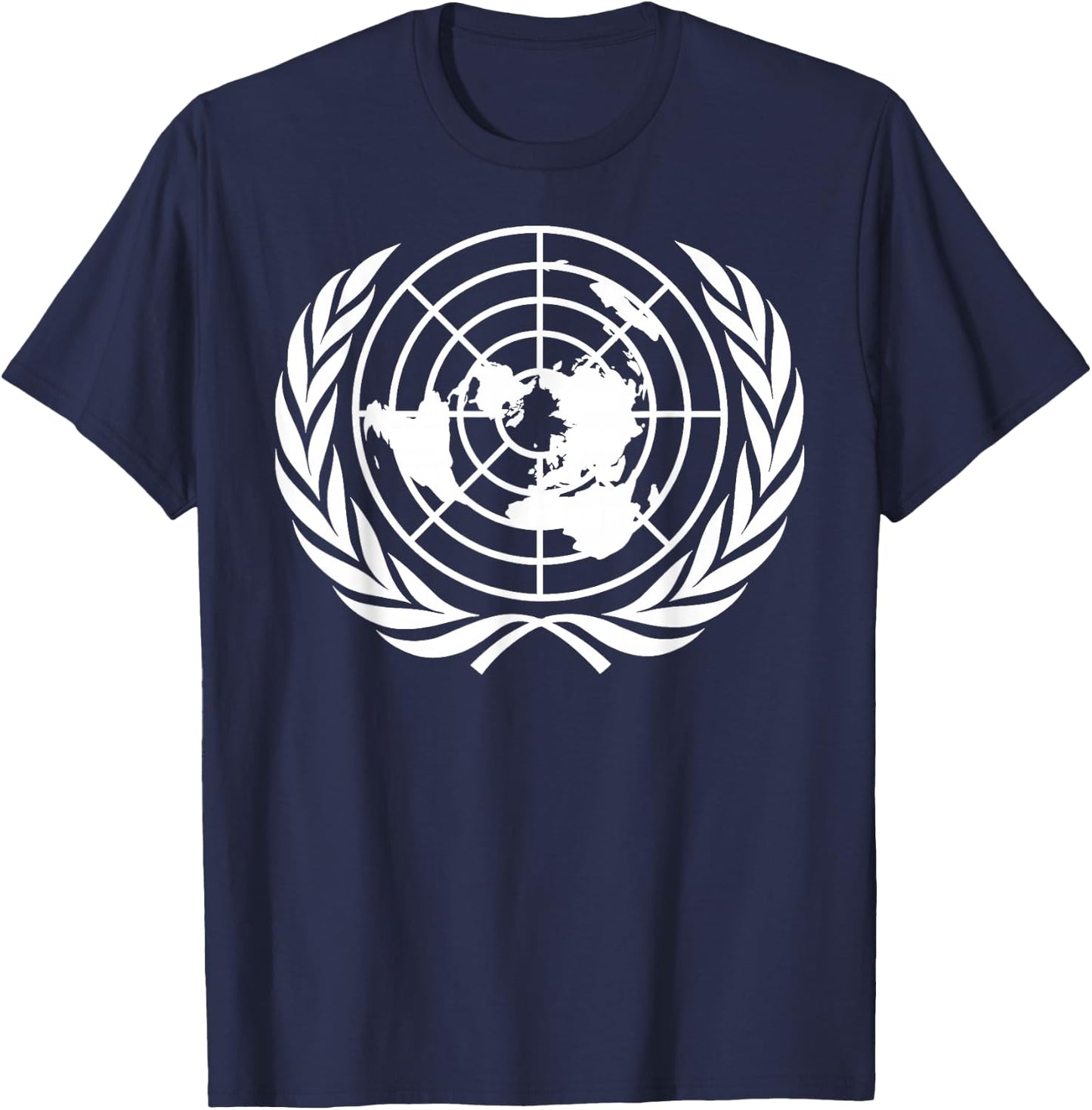 United Nations Flag T-Shirt - T-Shirt | Navy