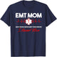 EMT Mom-Emergency Medical EMS Paramedics-EMR Gift Small T-Shirt - T-Shirt | Navy