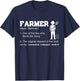 Farmer Funny - One Of The Few Who Feeds The Many T-Shirt - T-Shirt | Navy