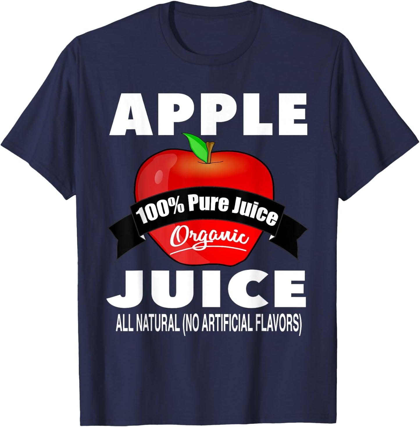 Apple Juice Box: Family Halloween Costumes for 5 people T-Shirt - T-Shirt | Navy