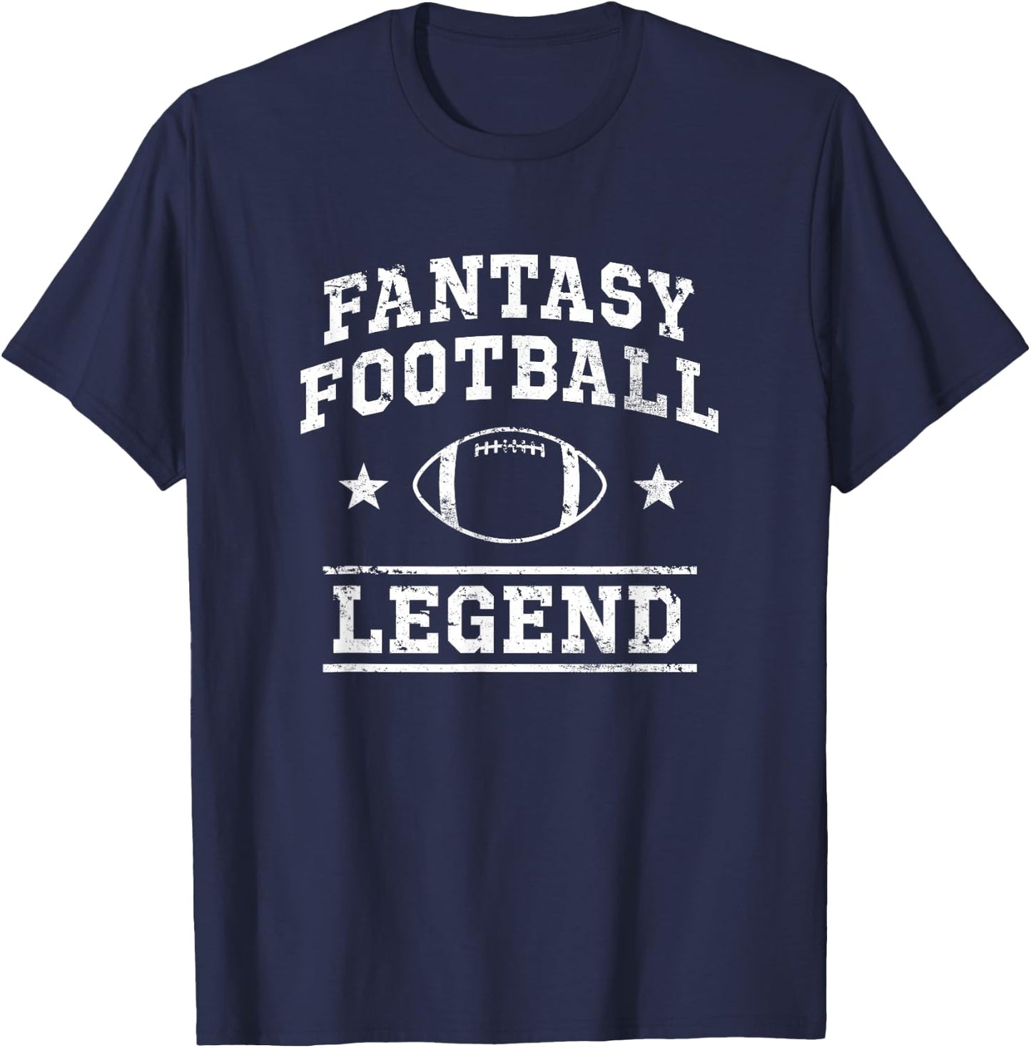 Fantasy Football Legend Vintage T-Shirt - T-Shirt | Navy