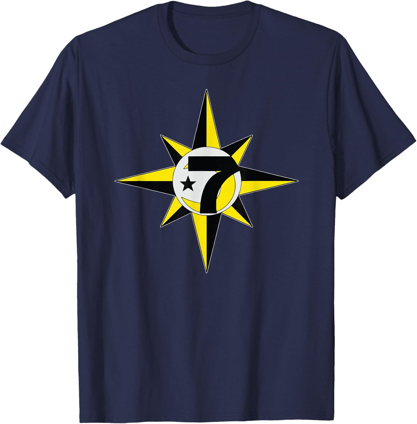 Islam Allah 5 Percent Star Nation Of Gods African Muslim T-Shirt - T-Shirt | Navy