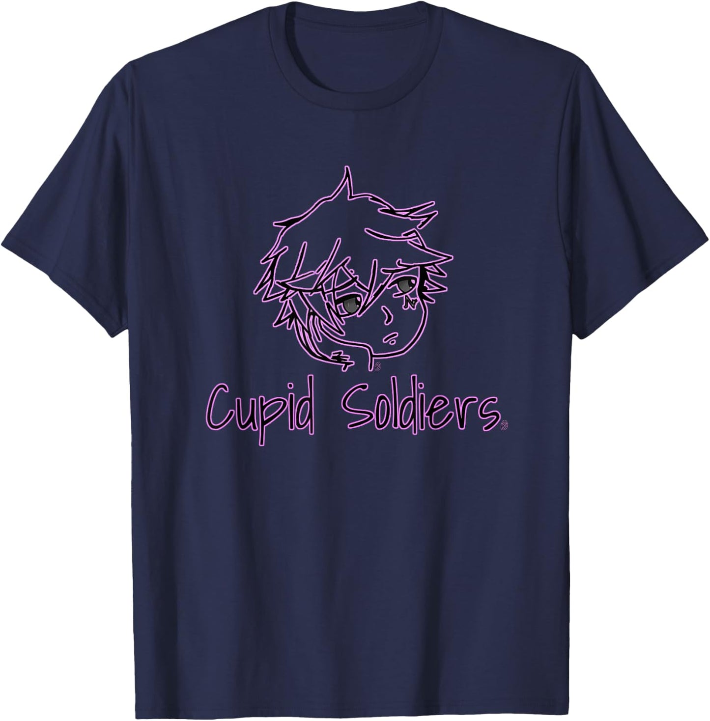 Cupid Soldiers Fall 24 T-Shirt - T-Shirt | Navy