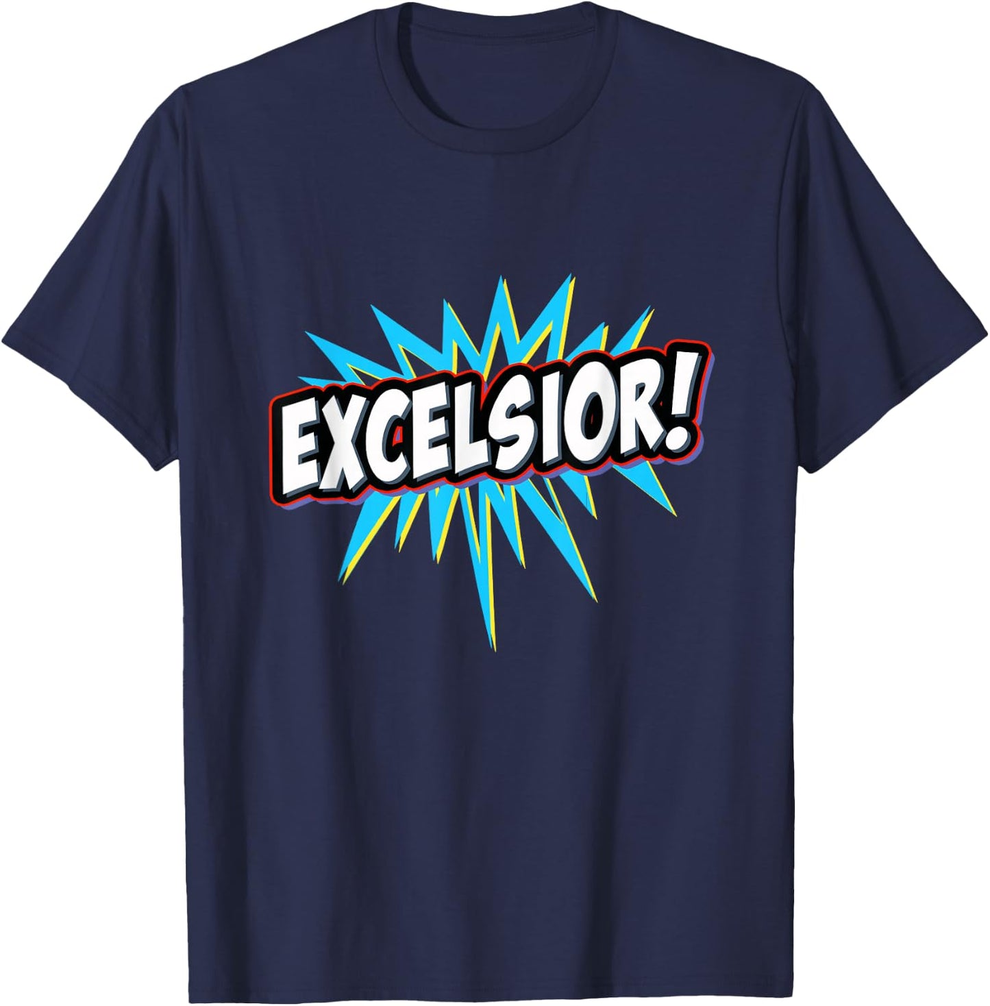 Excelsior Superhero Apparel T-Shirt - T-Shirt | Navy