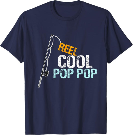 Cool Pop Pop PopPop Gift from Granddaughter Grandson T-Shirt - T-Shirt | Navy