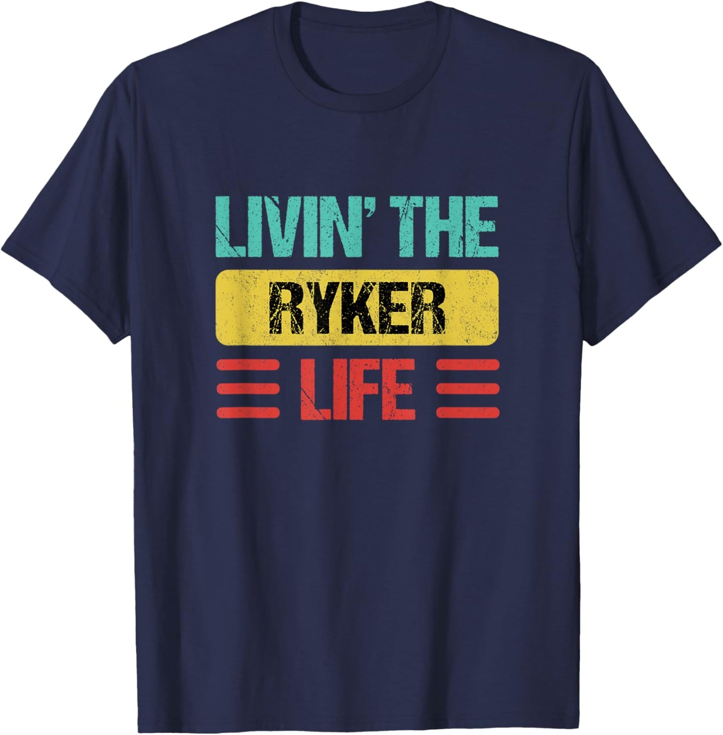 Ryker Name T-Shirt - T-Shirt | Navy